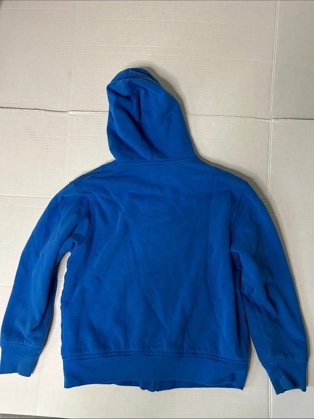 GAP Royal Blue Hooded Zip Jacket with Sherpa Lining